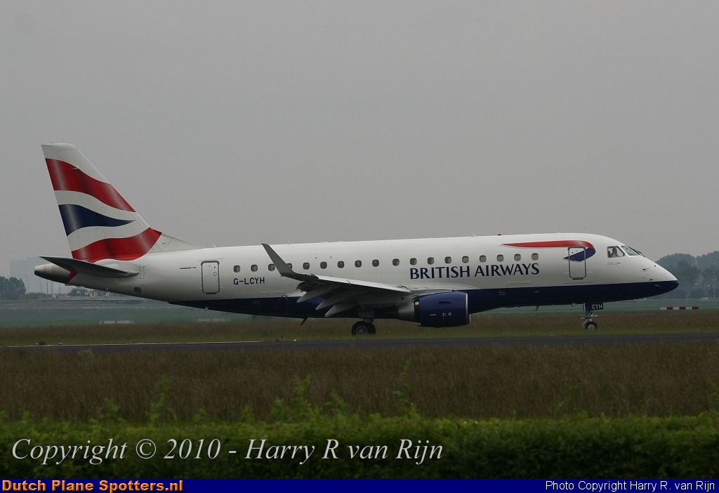 G-LCYH Embraer 170 BA CityFlyer (British Airways) by Harry R. van Rijn
