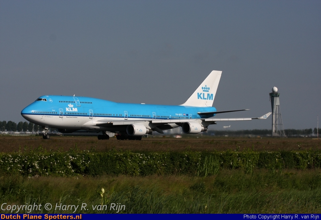 PH-BFS Boeing 747-400 KLM Royal Dutch Airlines by Harry R. van Rijn