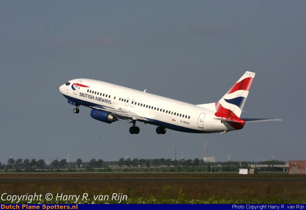 G-DOCA Boeing 737-400 British Airways by Harry R. van Rijn