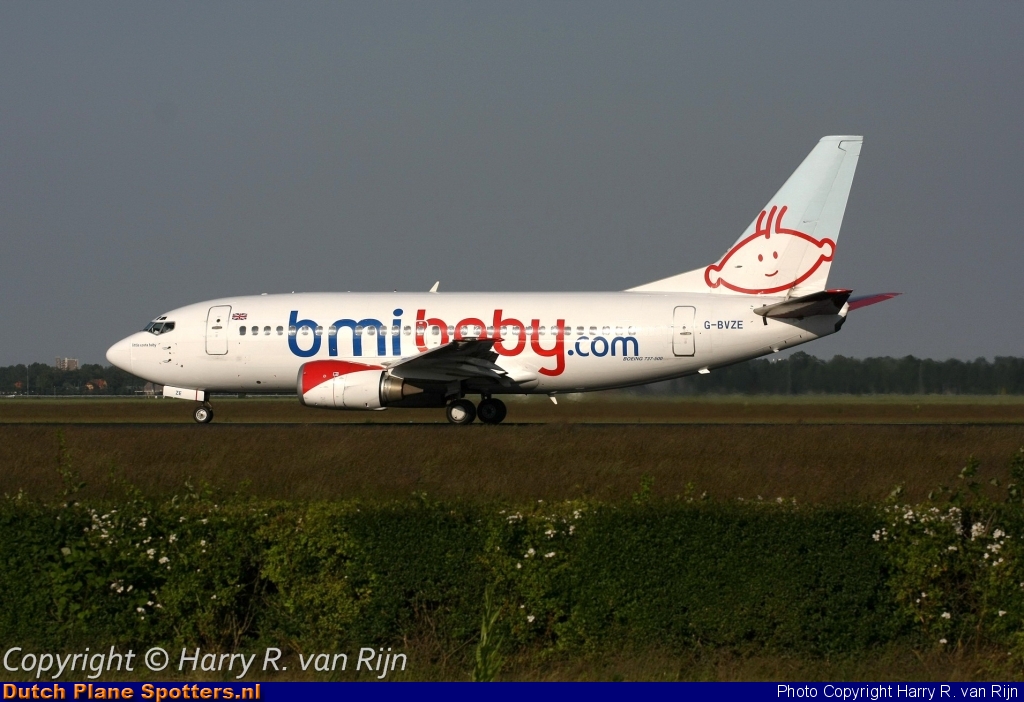 G-BVZE Boeing 737-500 BMI Baby by Harry R. van Rijn