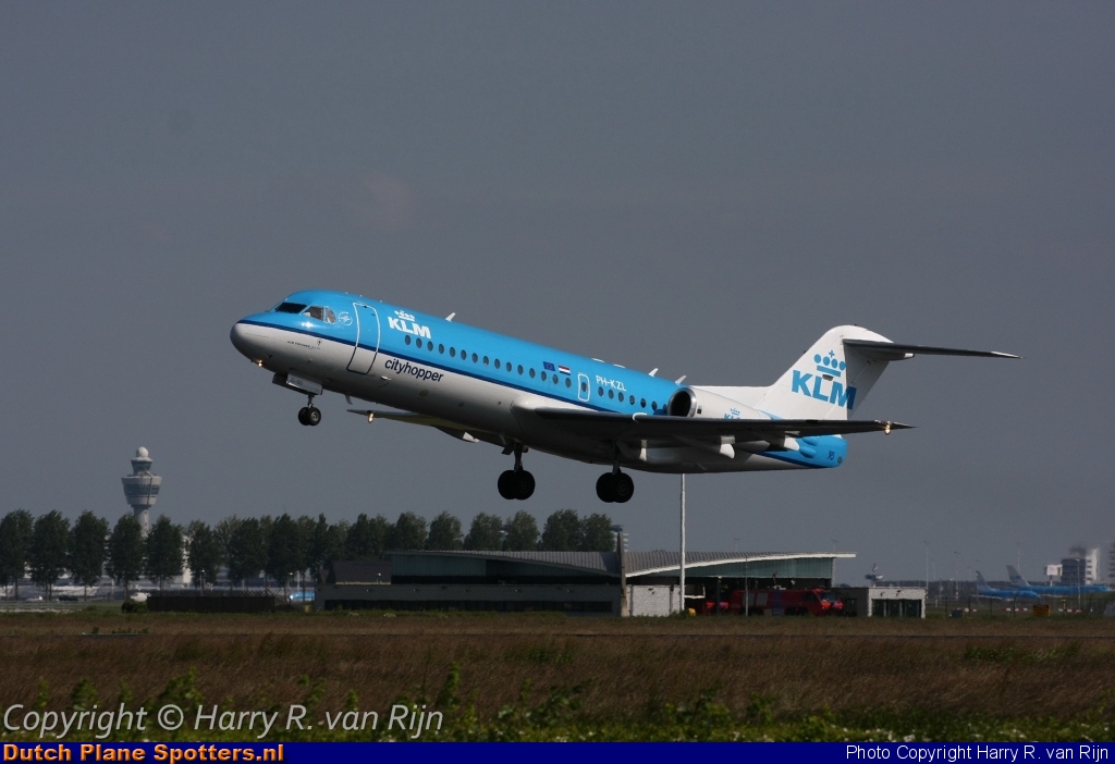 PH-KZL Fokker 70 KLM Cityhopper by Harry R. van Rijn