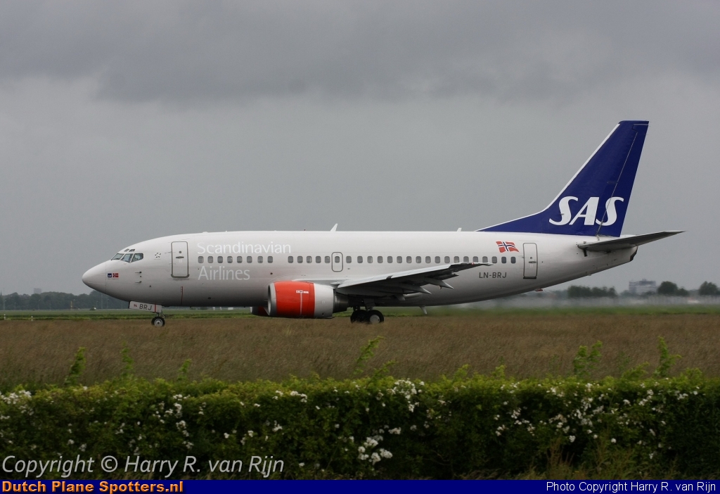LN-BRJ Boeing 737-500 SAS Scandinavian Airlines by Harry R. van Rijn