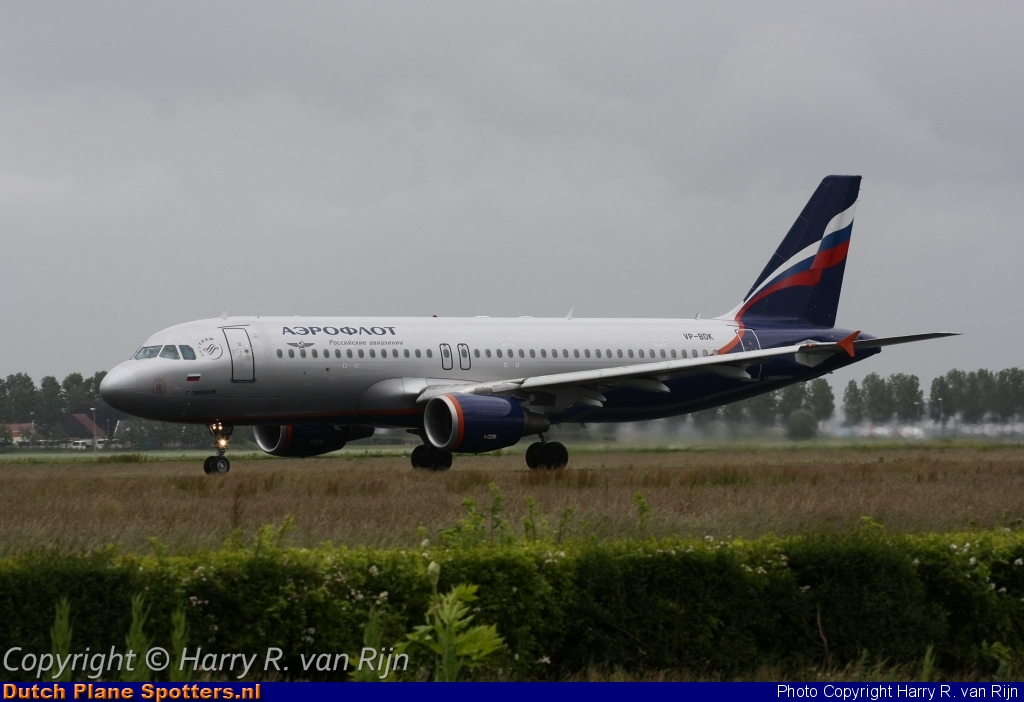 VP-BDK Airbus A320 Aeroflot - Russian Airlines by Harry R. van Rijn