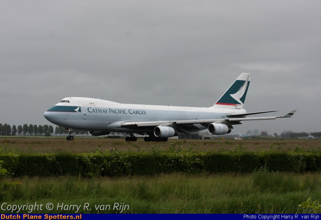 B-HUH Boeing 747-400 Cathay Pacific Cargo by Harry R. van Rijn