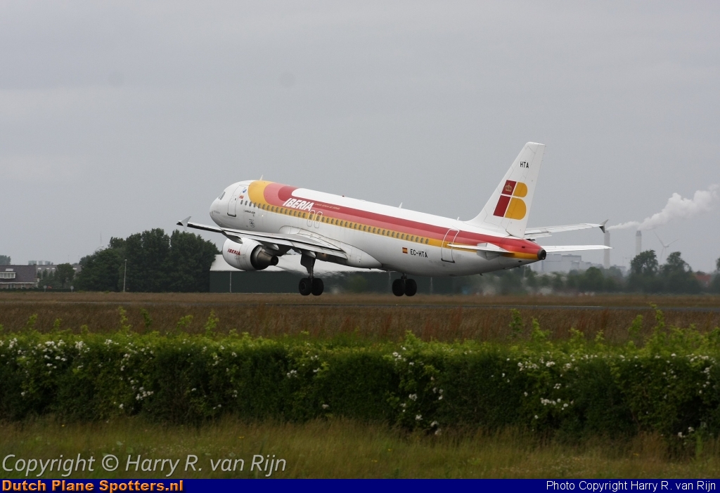 EC-HTA Airbus A320 Iberia by Harry R. van Rijn