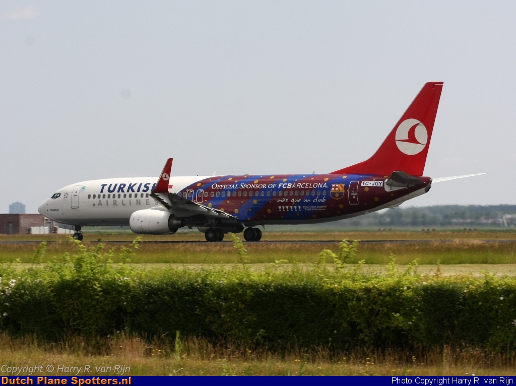 TC-JGY Boeing 737-800 Turkish Airlines by Harry R. van Rijn