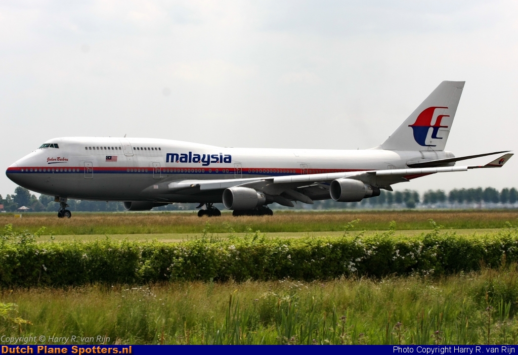 9M-MPK Boeing 747-400 Malaysia Airlines by Harry R. van Rijn