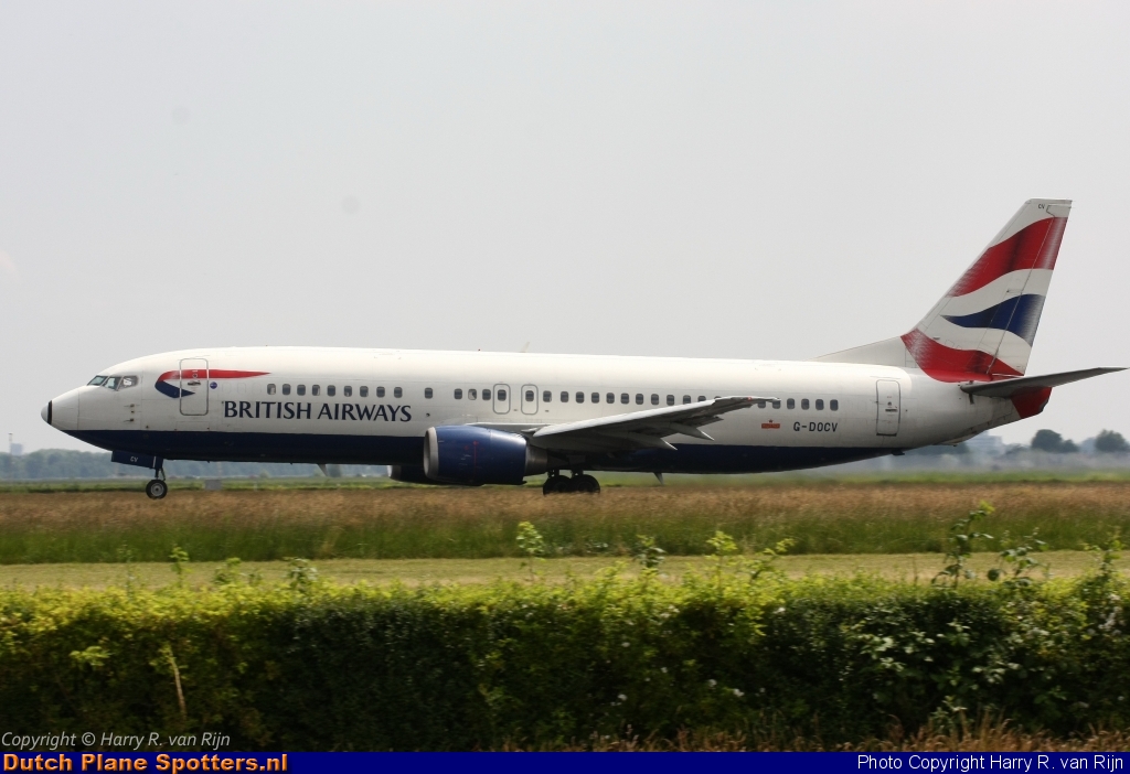G-DOCV Boeing 737-400 British Airways by Harry R. van Rijn