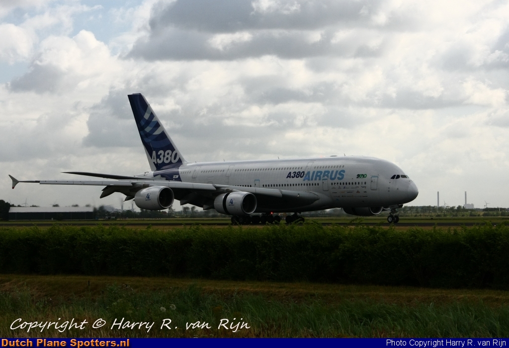 F-WWDD Airbus A380-800 Airbus Industrie by Harry R. van Rijn