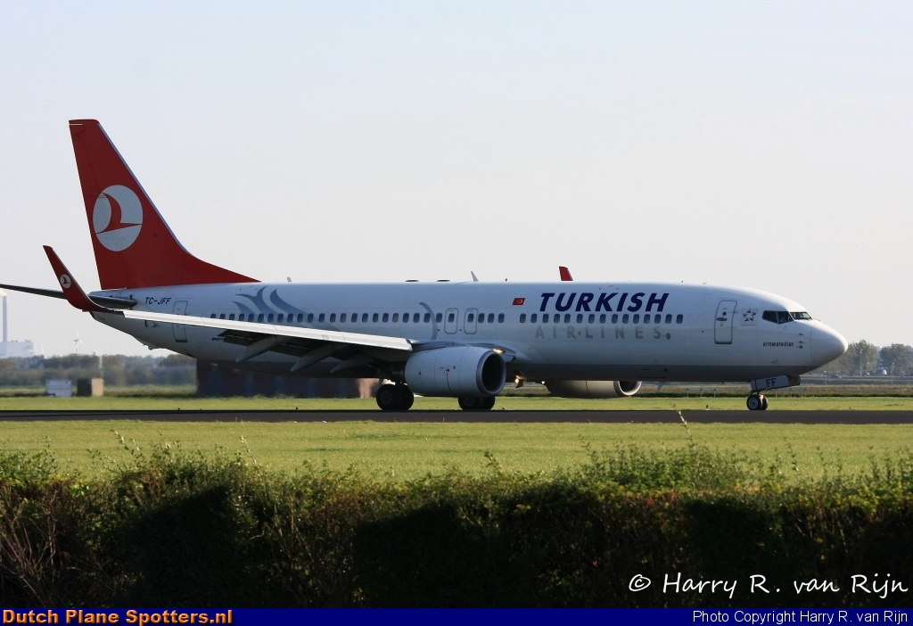 TC-JFF Boeing 737-800 Turkish Airlines by Harry R. van Rijn