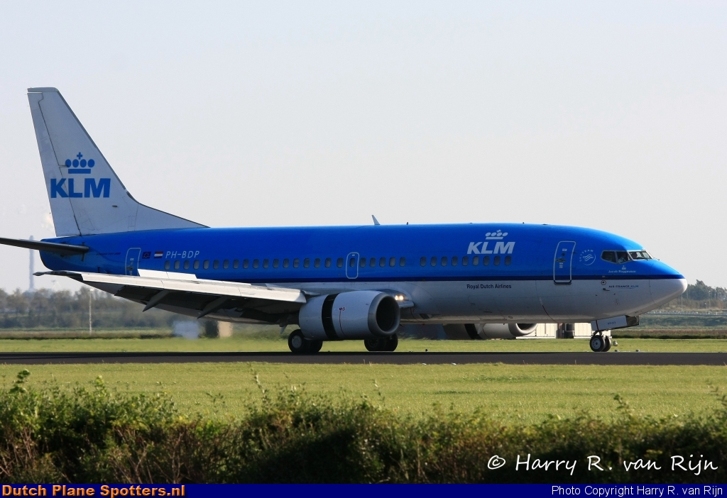 PH-BDP Boeing 737-300 KLM Royal Dutch Airlines by Harry R. van Rijn