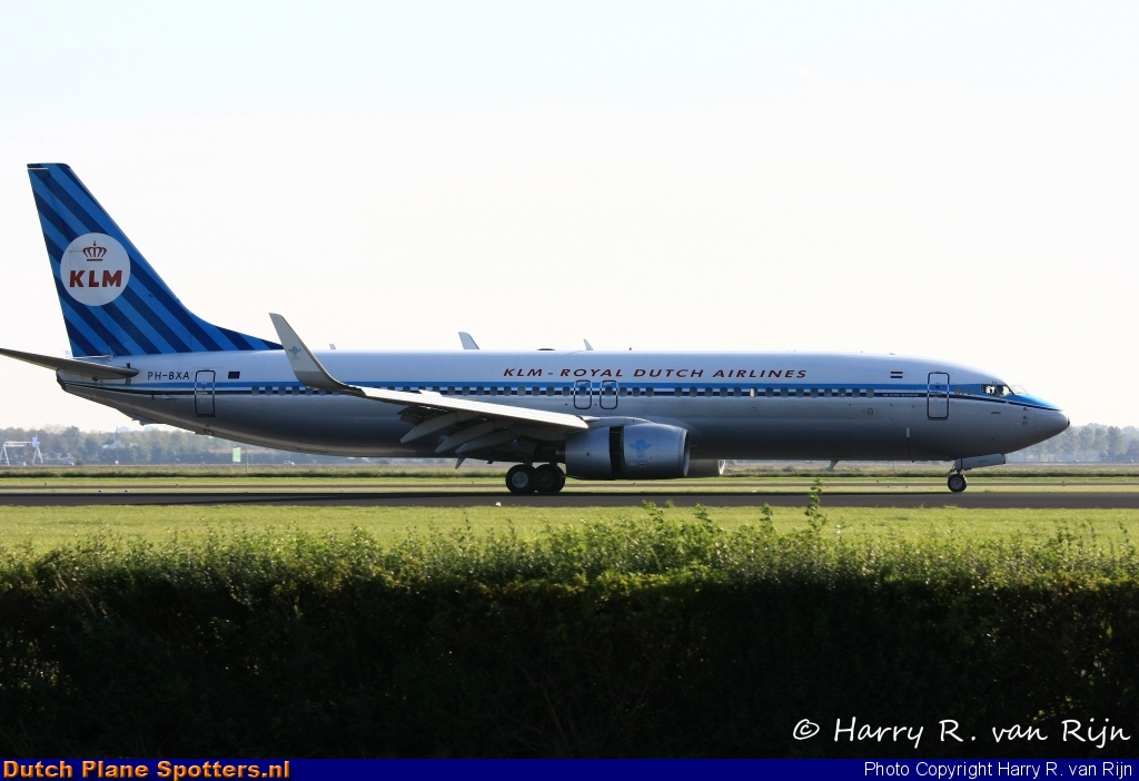 PH-BXA Boeing 737-800 KLM Royal Dutch Airlines by Harry R. van Rijn