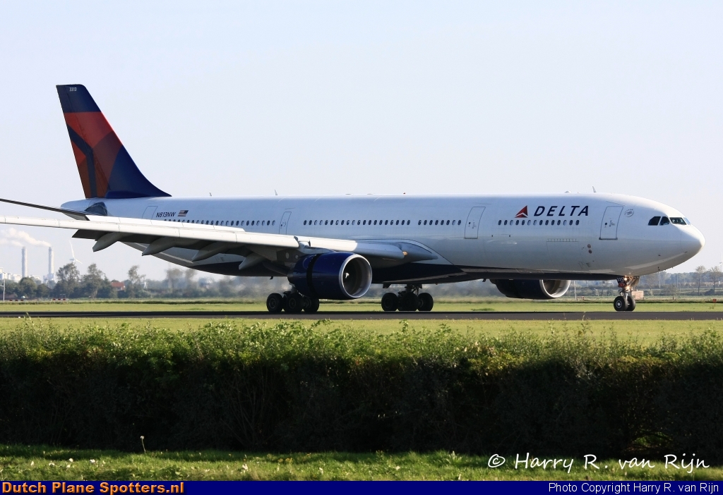 N813NW Airbus A330-300 Delta Airlines by Harry R. van Rijn
