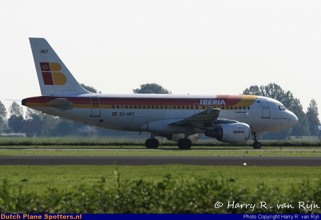 EC-HGT Airbus A319 Iberia by Harry R. van Rijn