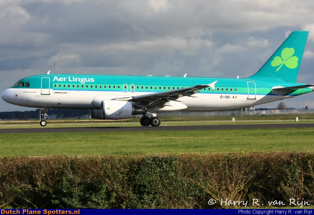 EI-DEI Airbus A320 Aer Lingus by Harry R. van Rijn