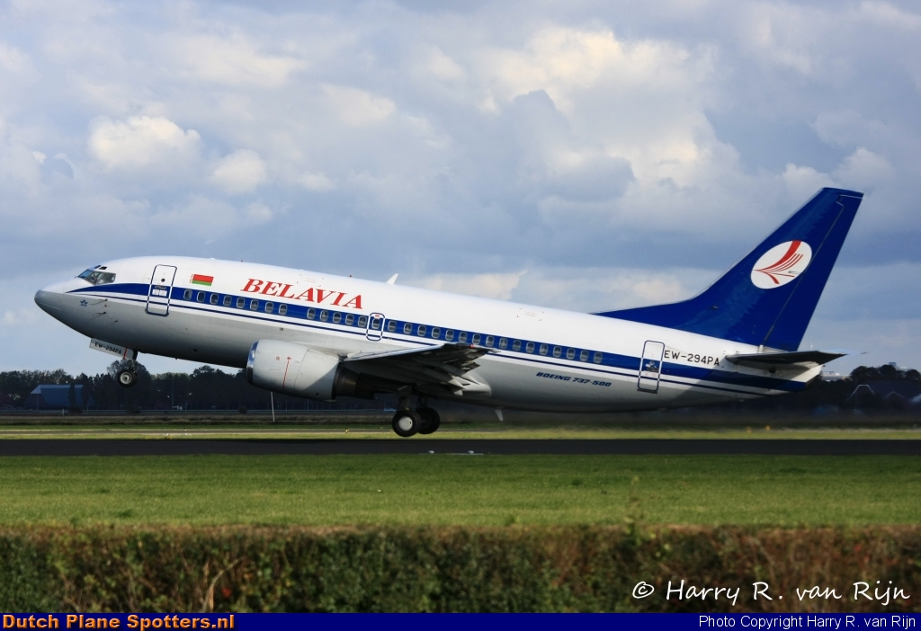 EW-294PA Boeing 737-500 Belavia Belarusian Airlines by Harry R. van Rijn