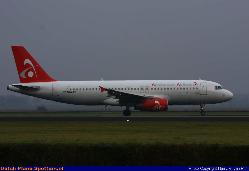 PH-AAY Airbus A320 Amsterdam Airlines by Harry R. van Rijn