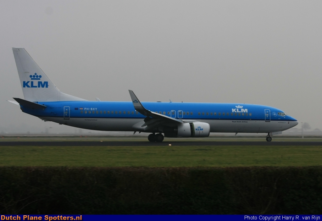 PH-BXY Boeing 737-800 KLM Royal Dutch Airlines by Harry R. van Rijn