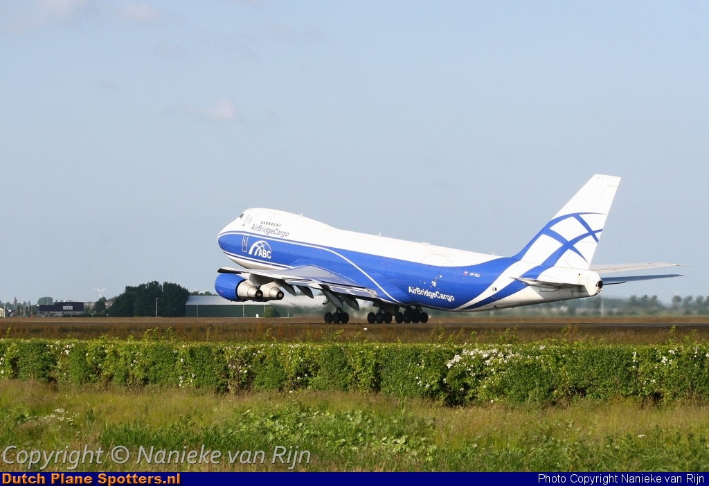 VP-BIJ Boeing 747-200 AirBridgeCargo by Nanieke van Rijn
