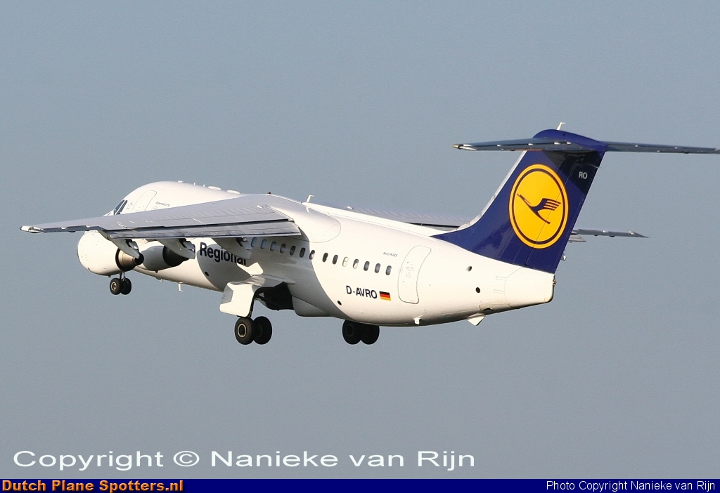 D-AVRO BAe 146 CityLine (Lufthansa Regional) by Nanieke van Rijn