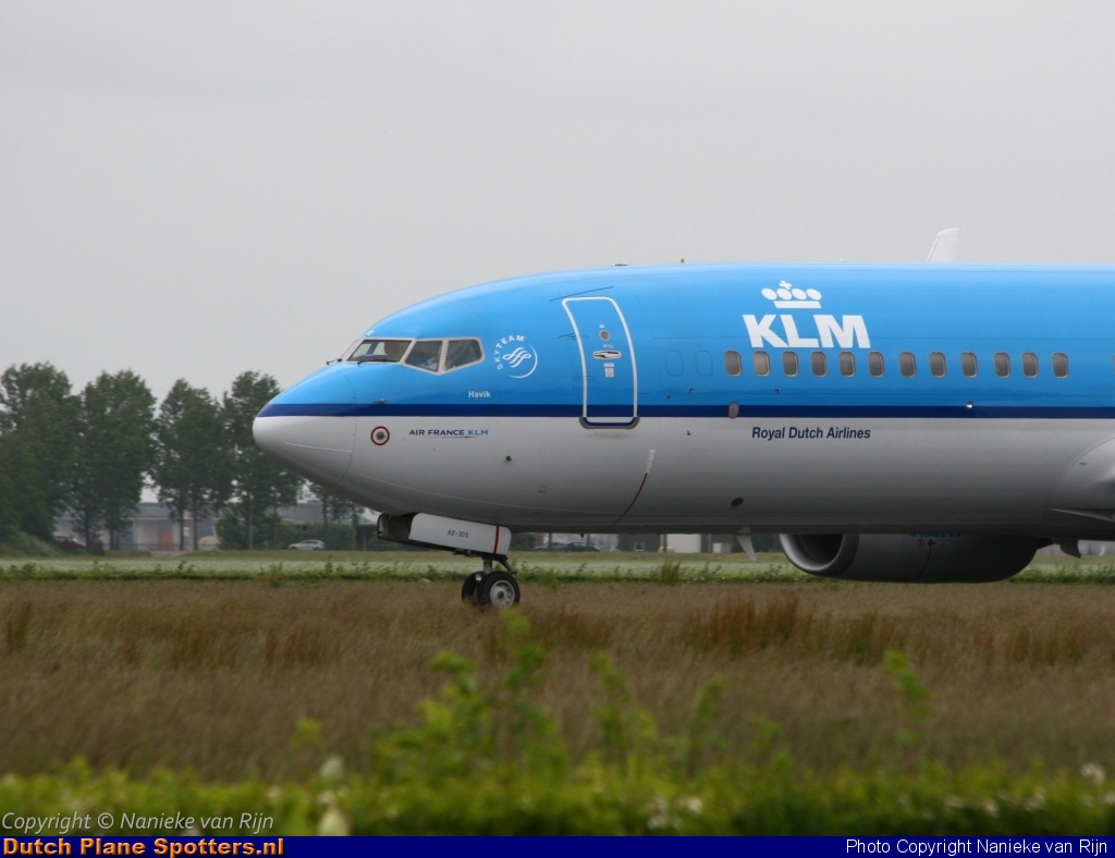 PH-BXE Boeing 737-800 KLM Royal Dutch Airlines by Nanieke van Rijn