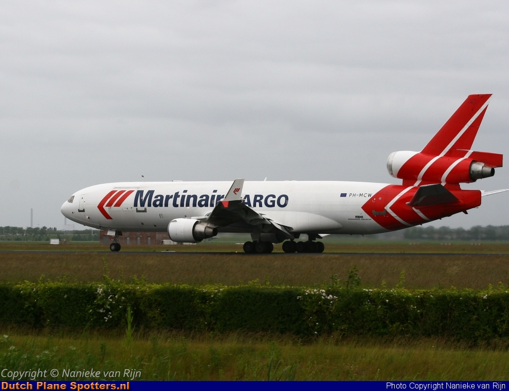 PH-MCW McDonnell Douglas MD-11 Martinair Cargo by Nanieke van Rijn