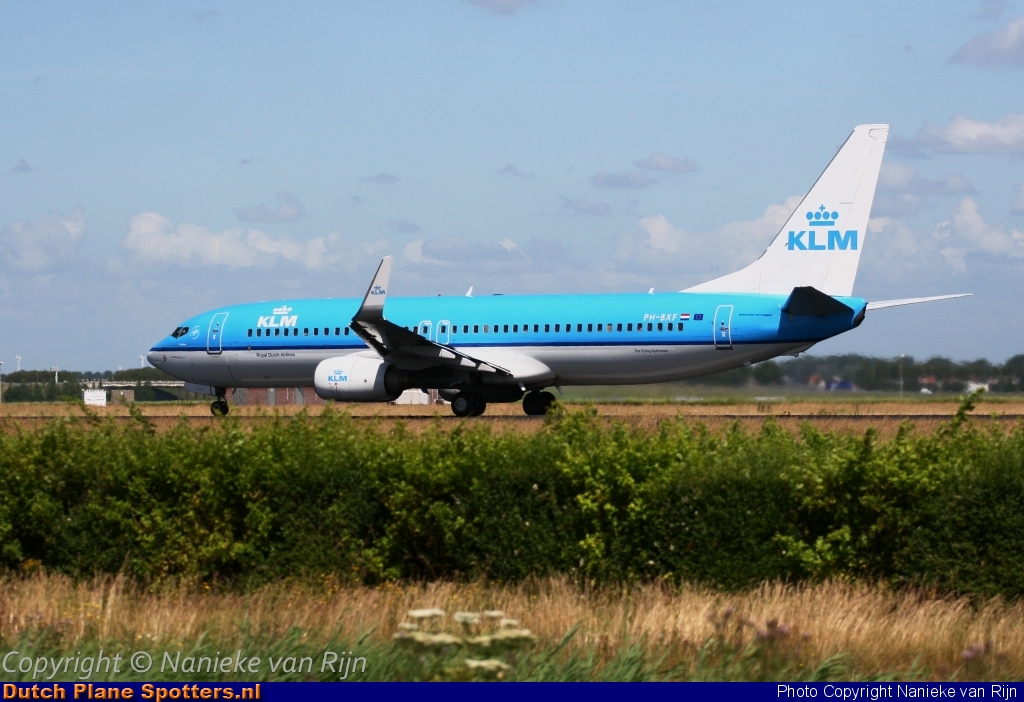 PH-BXF Boeing 737-800 KLM Royal Dutch Airlines by Nanieke van Rijn