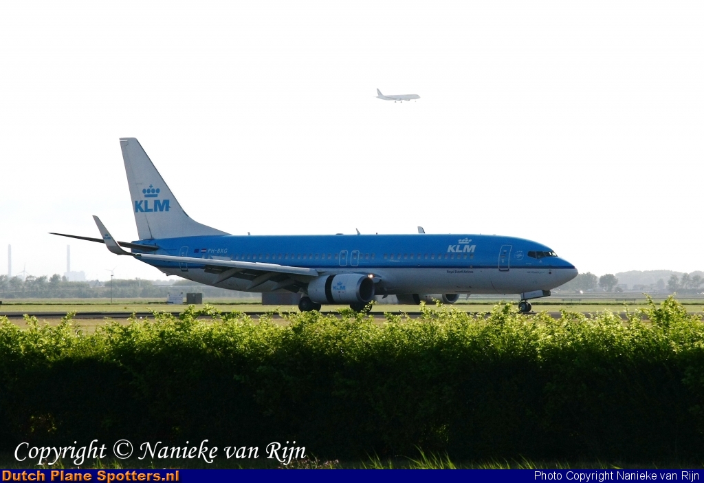 PH-BXG Boeing 737-800 KLM Royal Dutch Airlines by Nanieke van Rijn