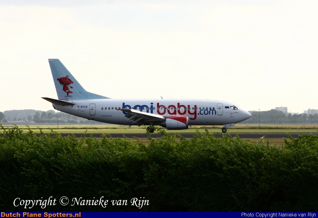 G-BVKB Boeing 737-500 BMI Baby by Nanieke van Rijn