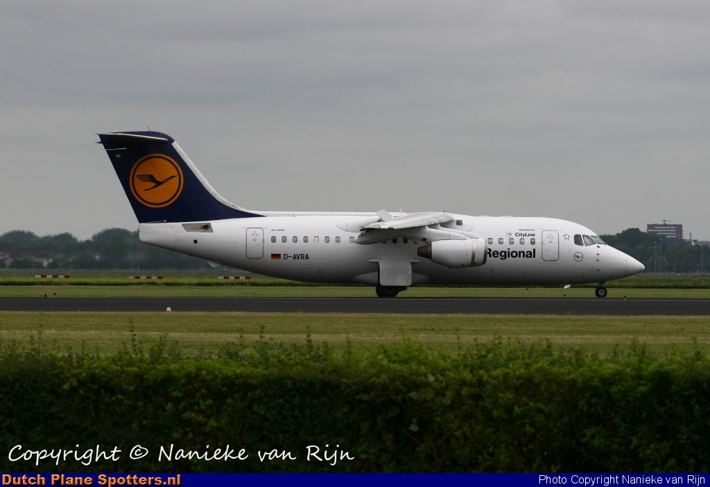 D-AVRA BAe 146 CityLine (Lufthansa Regional) by Nanieke van Rijn