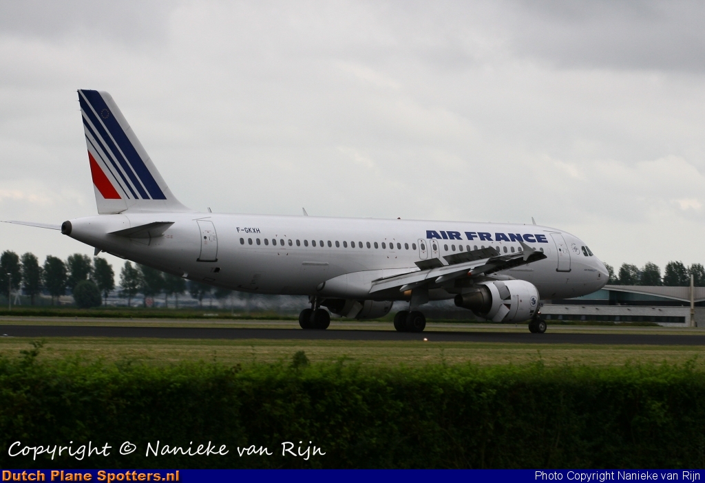 F-GKXH Airbus A320 Air France by Nanieke van Rijn