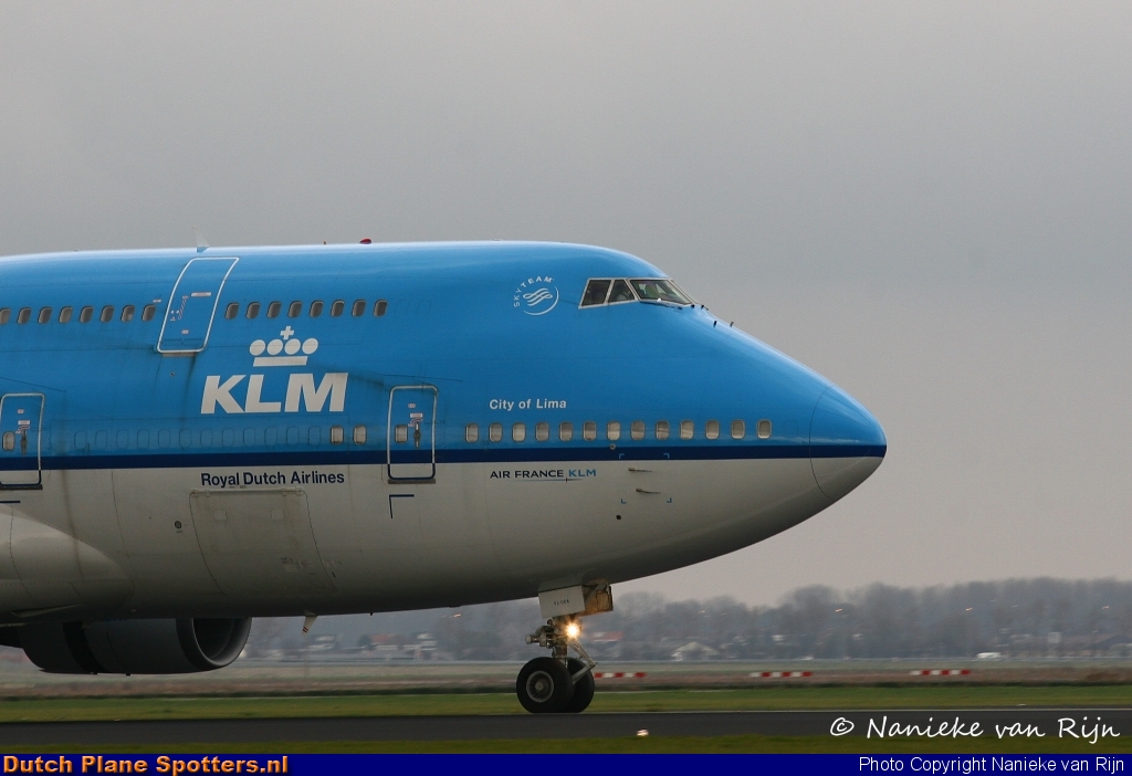 PH-BFL Boeing 747-400 KLM Royal Dutch Airlines by Nanieke van Rijn