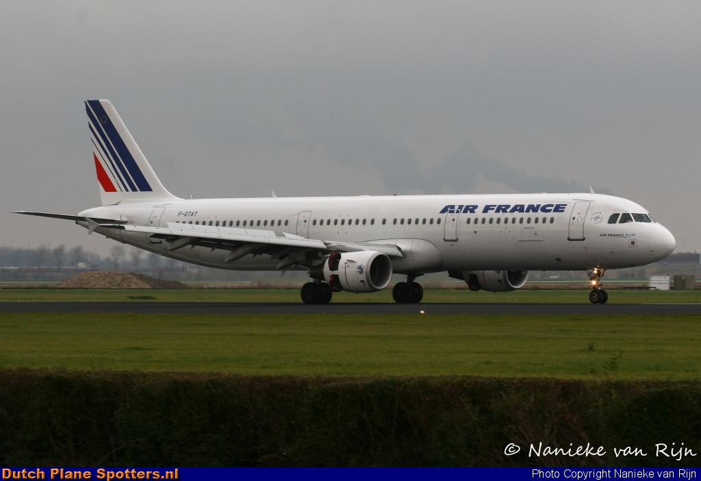 F-GTAT Airbus A321 Air France by Nanieke van Rijn