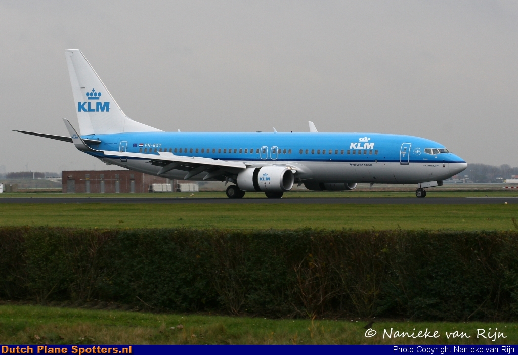 PH-BXY Boeing 737-800 KLM Royal Dutch Airlines by Nanieke van Rijn