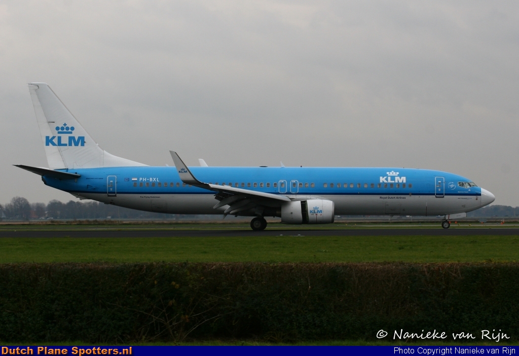 PH-BXL Boeing 737-800 KLM Royal Dutch Airlines by Nanieke van Rijn