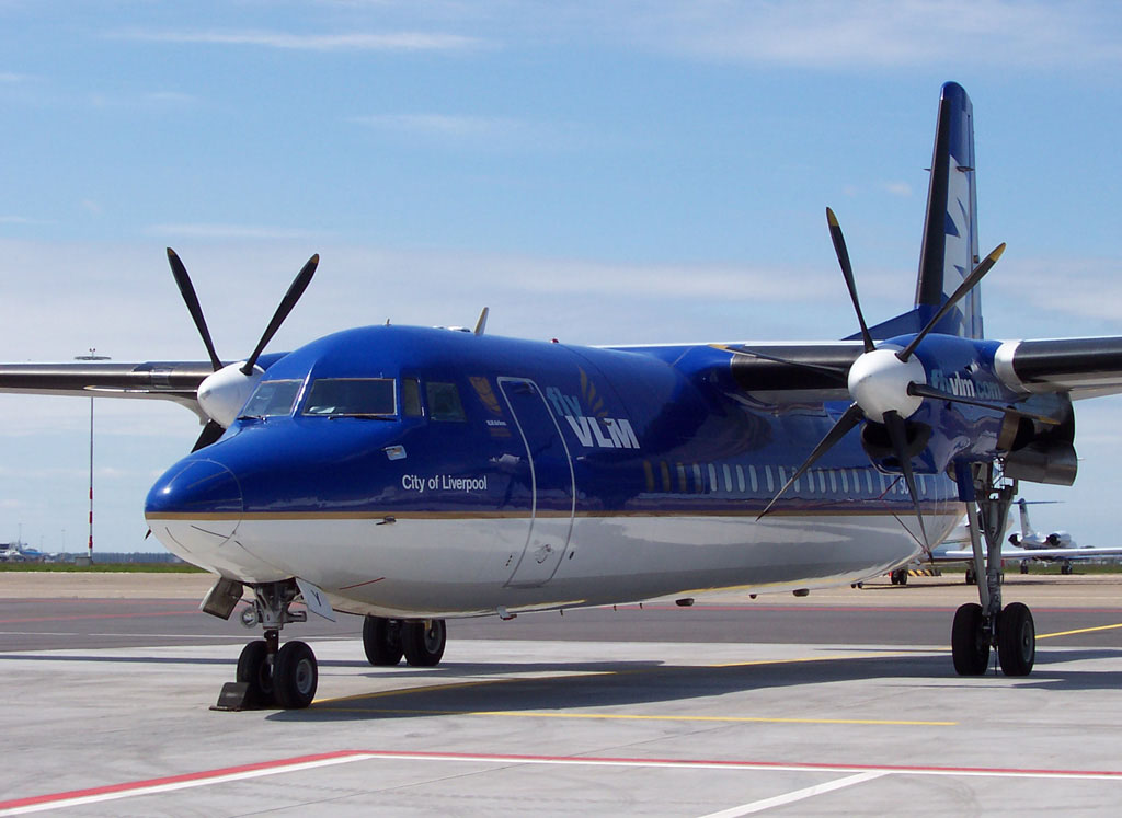 OO-VLY Fokker 50 VLM by Captainofthesky