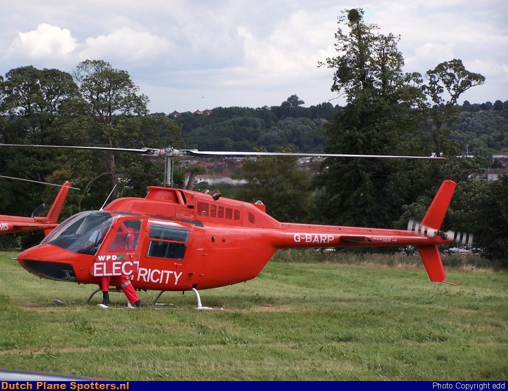 G-BARP Bell 206 WPD Electricity by edd
