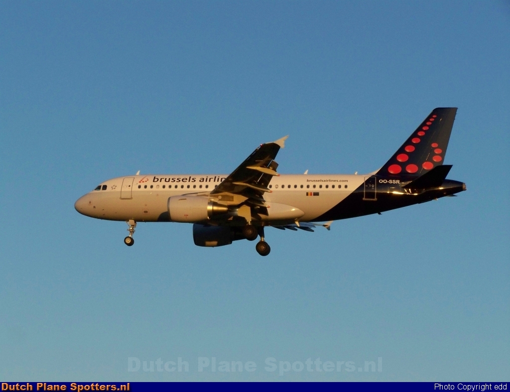 OO-SSR Airbus A319 Brussels Airlines by edd