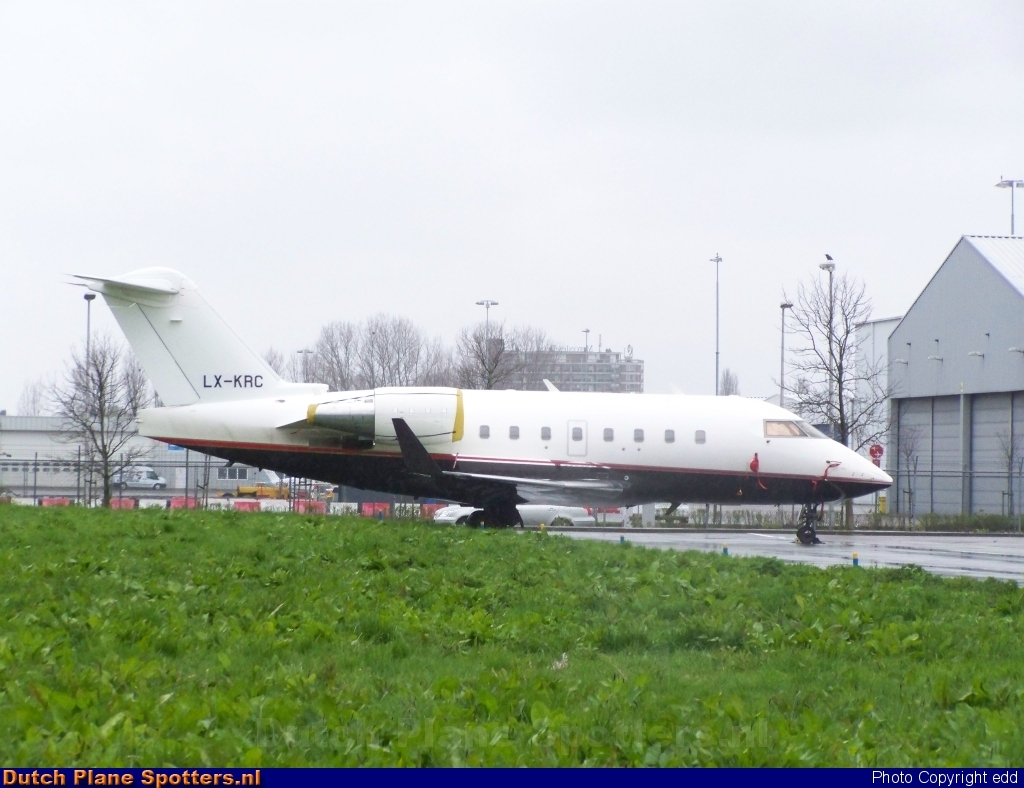 LX-KRC Bombardier Challenger 600 Flying Service by edd