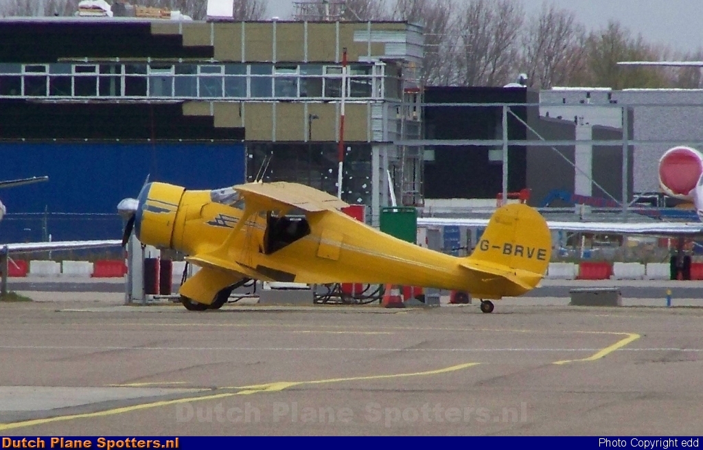 G-BRVE Beech D17 Private by edd