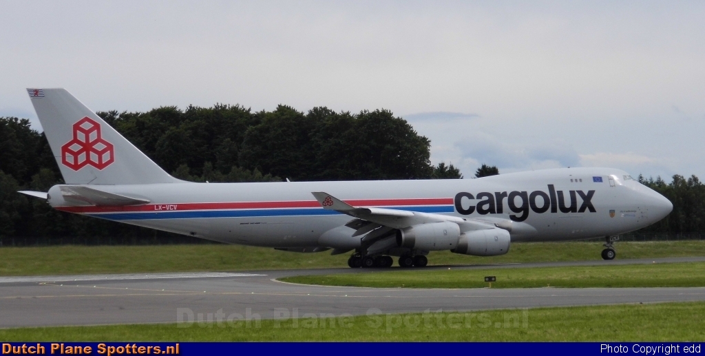 LX-VCV Boeing 747-400 Cargolux by edd