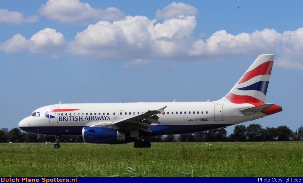 G-DBCC Airbus A319 British Airways by edd