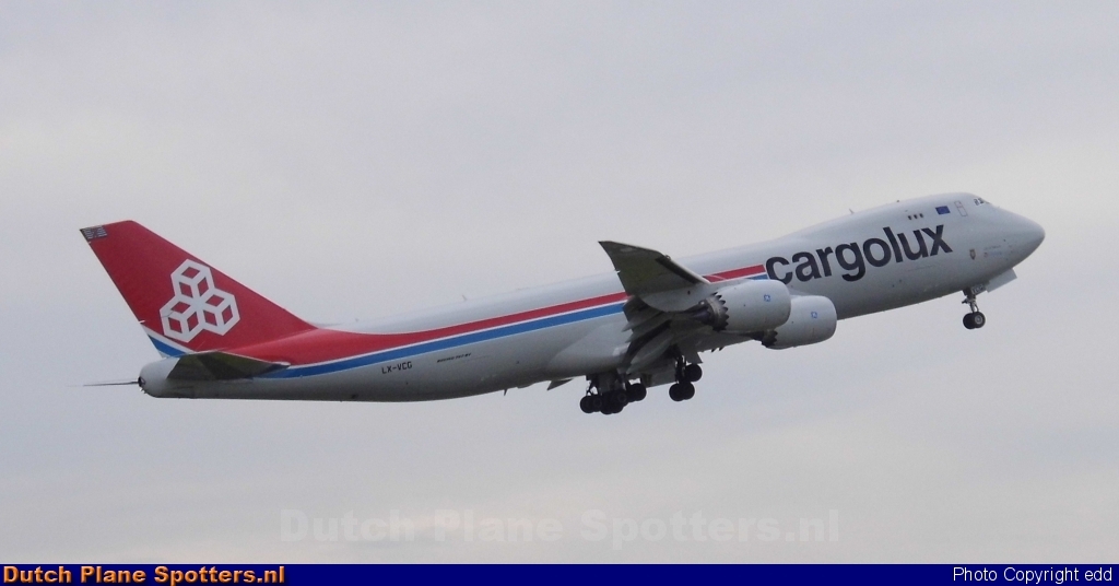 LX-VCG Boeing 747-8 Cargolux by edd