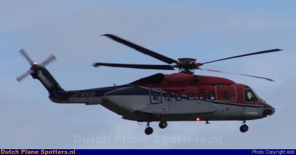 G-WNSF Sikorsky S-92 CHC Helicopters Netherlands by edd