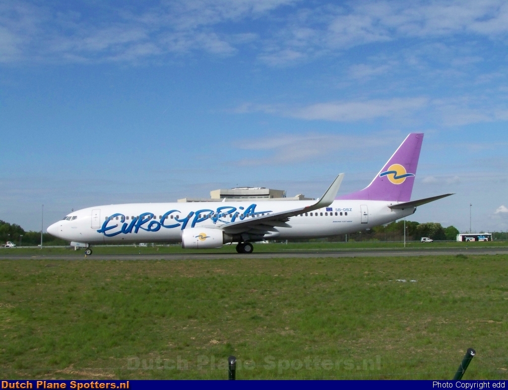 5B-DBZ Boeing 737-800 Eurocypria Airlines by edd