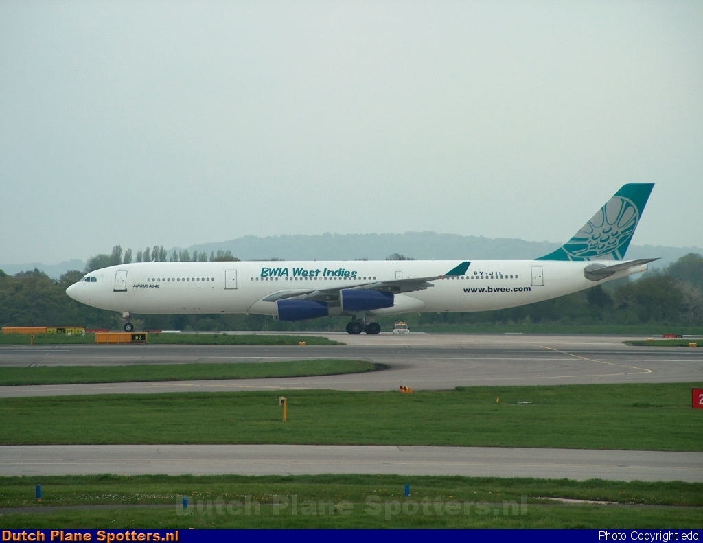 9Y-JIL Airbus A340-300 BWIA West Indies Airways by edd