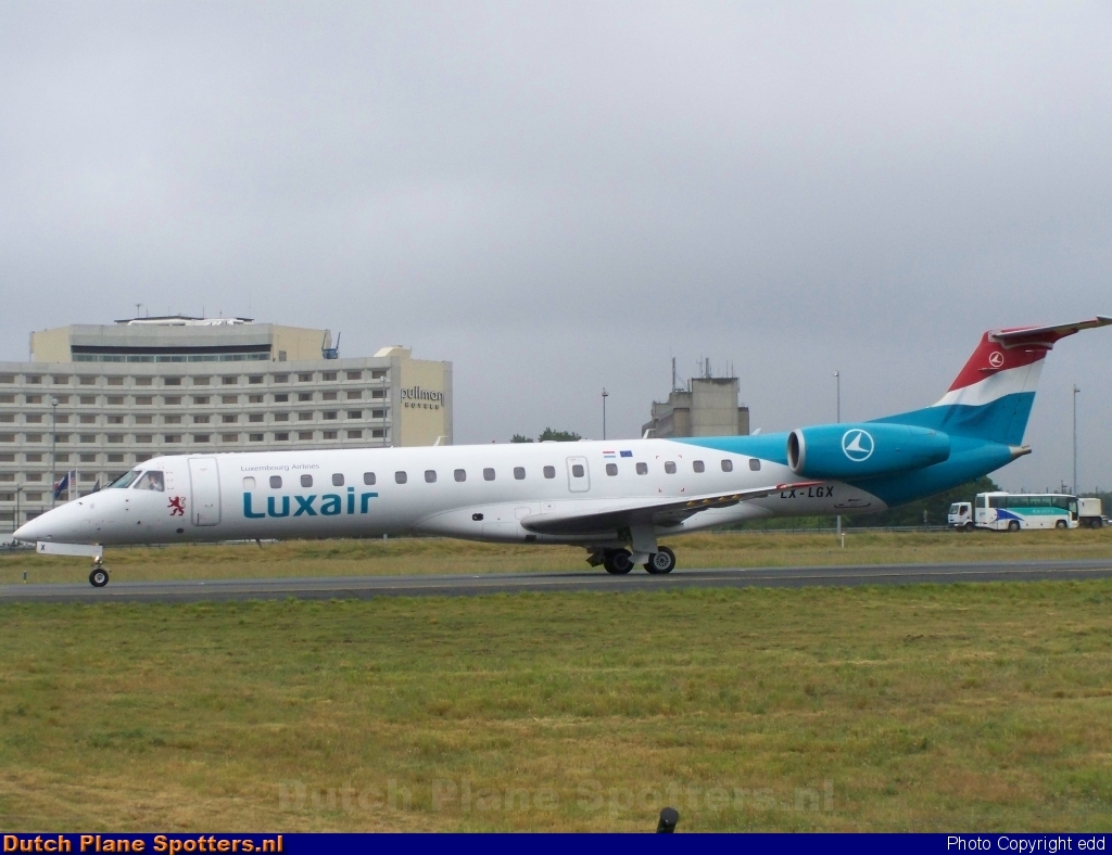 LX-LGX Embraer 145 Luxair - Luxembourg Airlines by edd