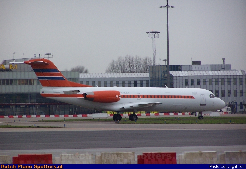 PH-KBX Fokker 70 Netherlands - Government by edd