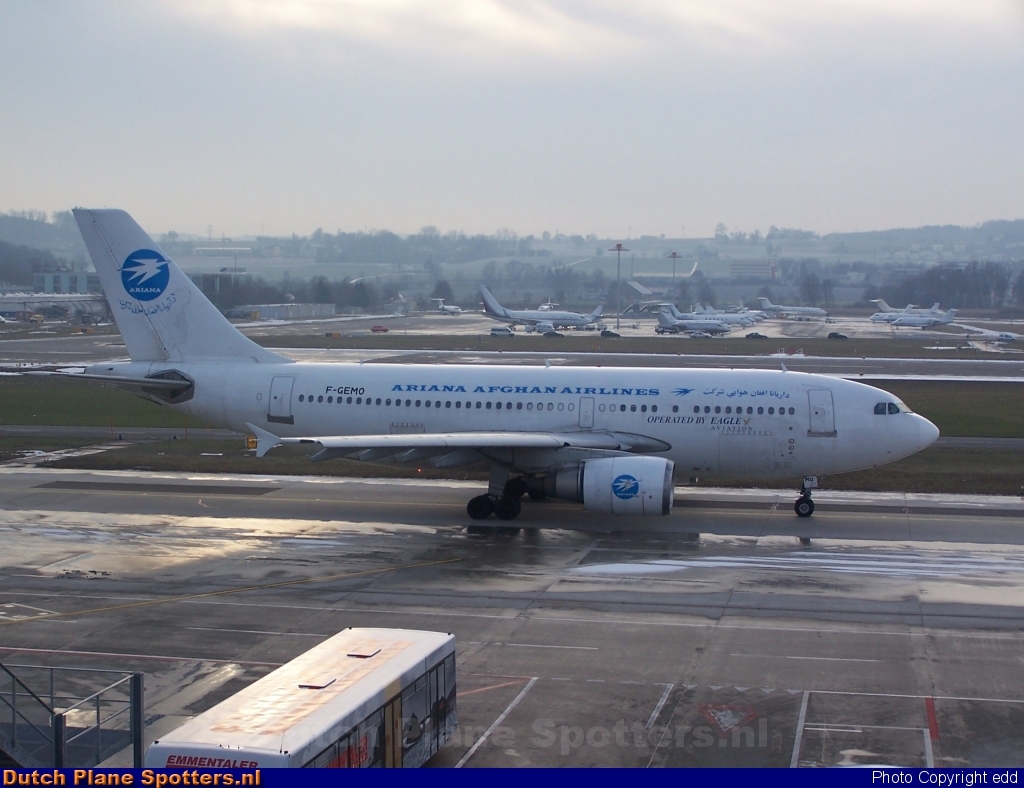 F-GEMO Airbus A310 Ariana Afghan Airlines by edd