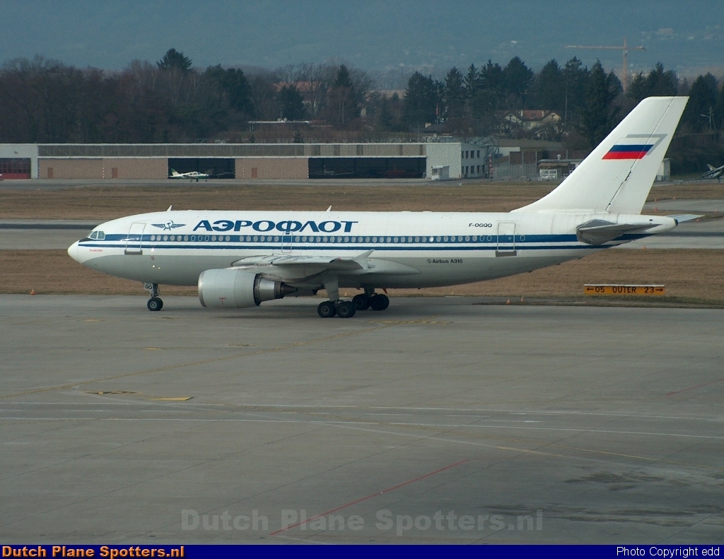F-OGQQ Airbus A310 Aeroflot - Russian Airlines by edd